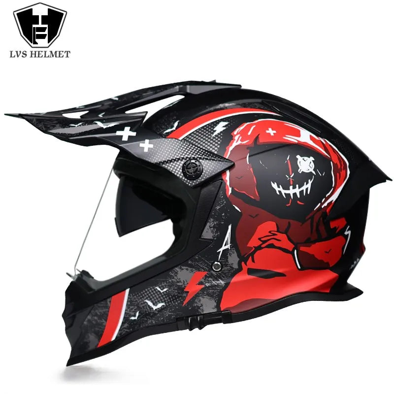 Casque motocross intégral — Enduro hors-route