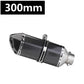Universal 51MM Motorcycle Stainless steel Exhaust Pipe 570mm for ninja400 R3 Z900 S1000RR pcx160 duke390 R1 MT-07 slip-on