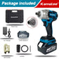 Kamolee 520 N.M Torque DTW285 Brushless Electric Impact Wrench 1/2 In Lithium-Ion Battery Apply to 18V 21V Battery