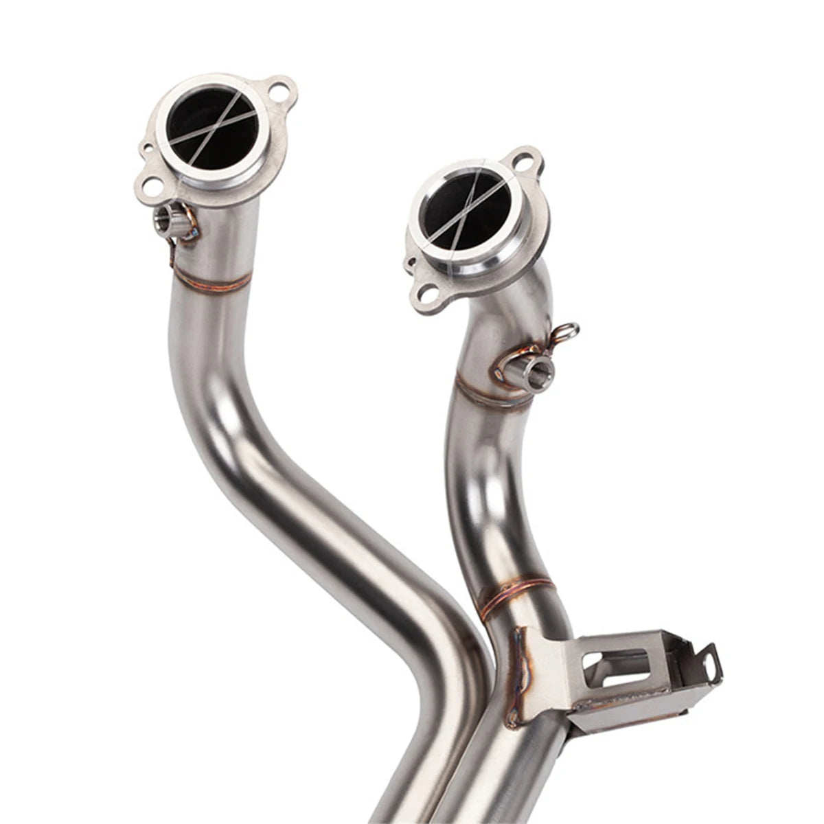 For CRF1100L CRF1100 Motorcycle Exhaust Modify Stainless Front Mid Link Pipe Original Interface Off Road Moto