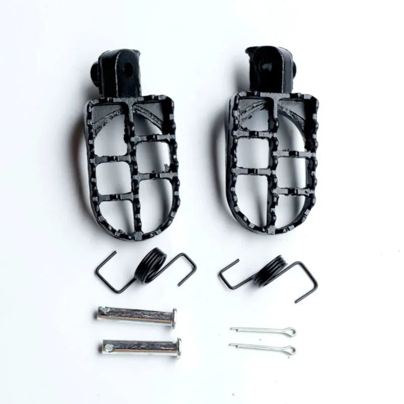 Repose-pieds plastique — Yamaha PW50 PW80 TW200 / Honda CRF50 CRF70 / Pit Bike