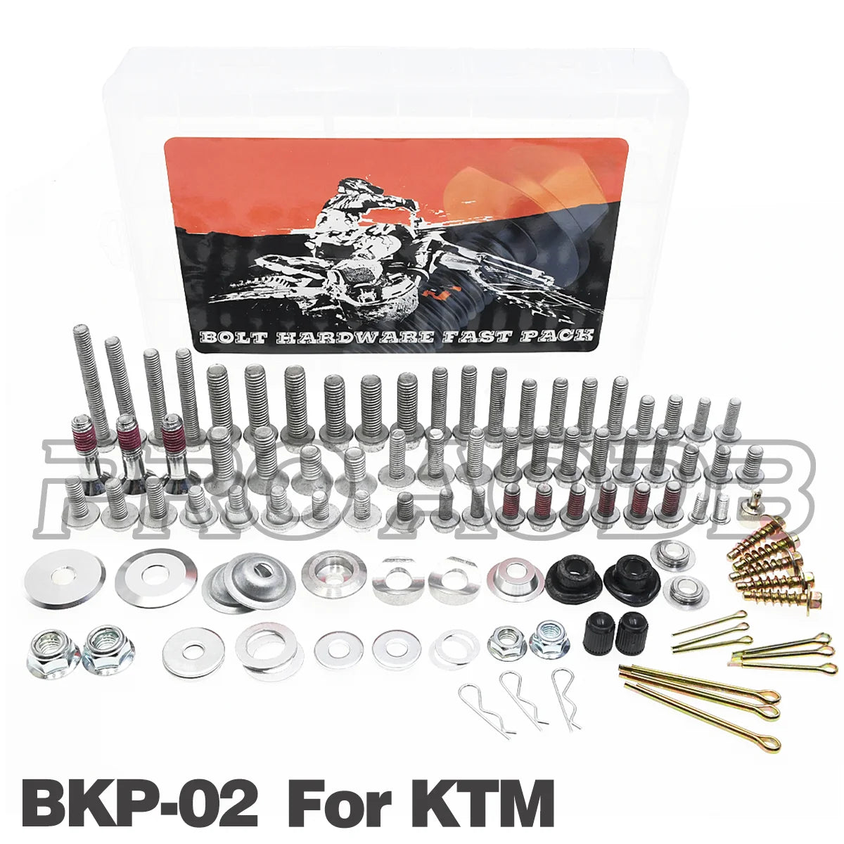Kit visserie carénage plastiques — Kawasaki KX KLX KXF 80-450 2003-2025