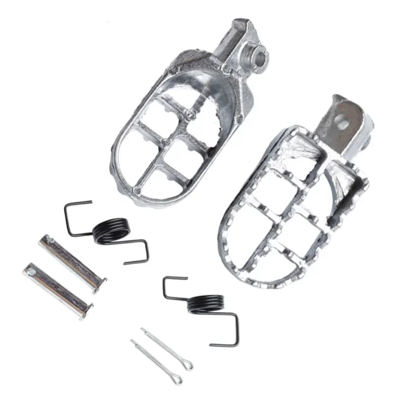 Repose-pieds plastique — Yamaha PW50 PW80 TW200 / Honda CRF50 CRF70 / Pit Bike