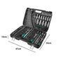 227pcs Socket Wrench Set Ratchet Torque Wrench Combo Kit Car Repair Tool 1/4 3/8 1/2 Ratchet Spanner Screwdriver Bits Hand Tool