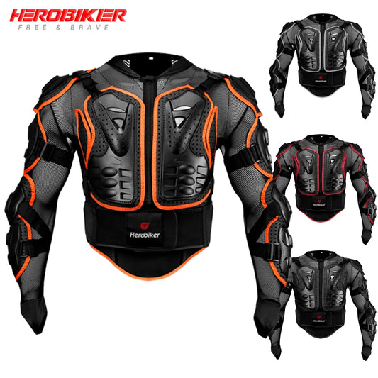 Veste protection motocross & enduro — Dorsale intégrée S à 4XL