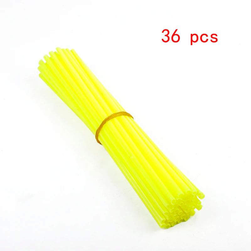 Kit habillage rayons roue 36/72 pcs — Moto cross universel