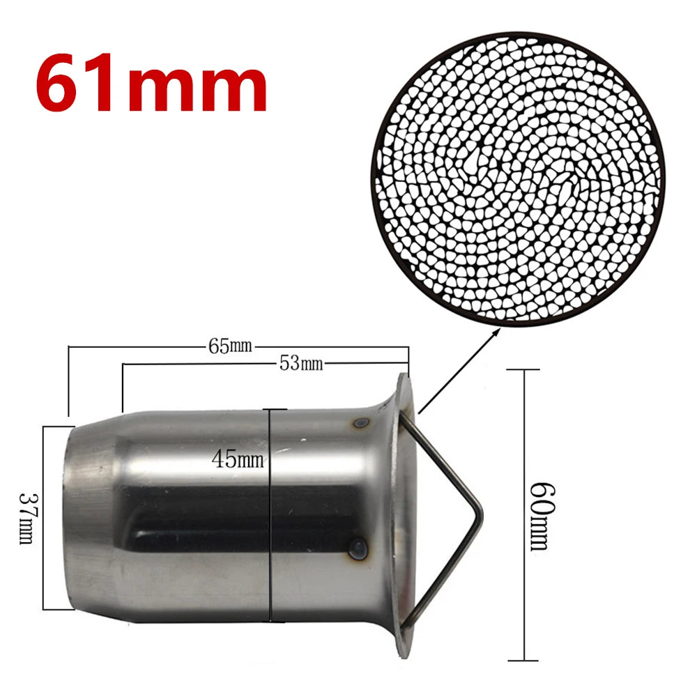 DB Killer silencieux 51/60 mm — Réducteur de bruit échappement universel