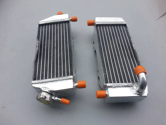Protège-radiateur aluminium — Kawasaki KX250 2003-2004