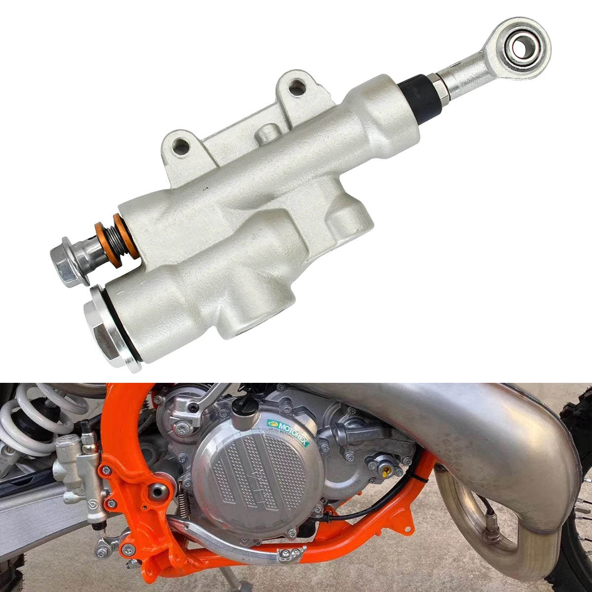 Maître-cylindre frein arrière — KTM EXC SX XC XCW EXCF SXF 125-500 2004-2023