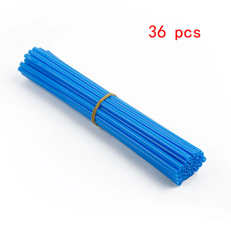 Kit habillage rayons roue 36/72 pcs — Moto cross universel