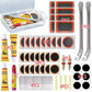 Bike Tire Repair Kit Convenient To Carry With Portable Storage Box Suitable For Motorcycle Bycicle Inner Tube Puncture Patch Kit