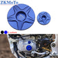 Vis de couvercle distribution CNC aluminium — Yamaha YZ WR 250F 450F 2014-2021