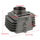 Kit cylindre 56 mm piston segments — Moteur YX YinXiang 140 cc Pit Bike
