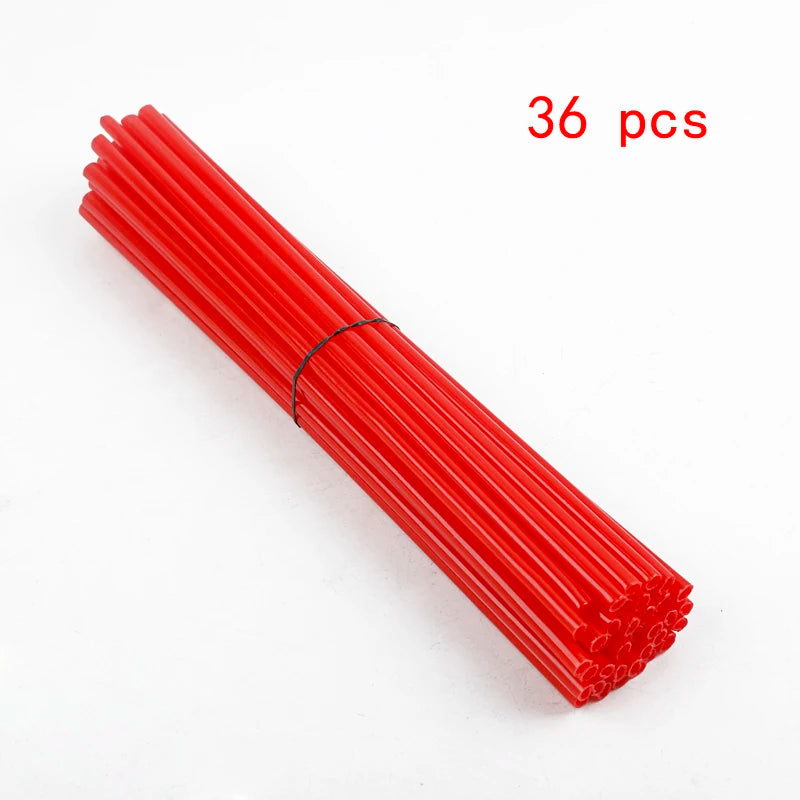 Kit habillage rayons roue 36/72 pcs — Moto cross universel
