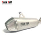 TitaniumAlloy OEM Exhaust Pipe For Yamaha YZF250 YZ250F Exhaust System YZ250FX WR250F Exhaust Muffler Motorcross Escape Moto