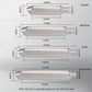 Universal 51MM Motorcycle Stainless steel Exhaust Pipe 570mm for ninja400 R3 Z900 S1000RR pcx160 duke390 R1 MT-07 slip-on