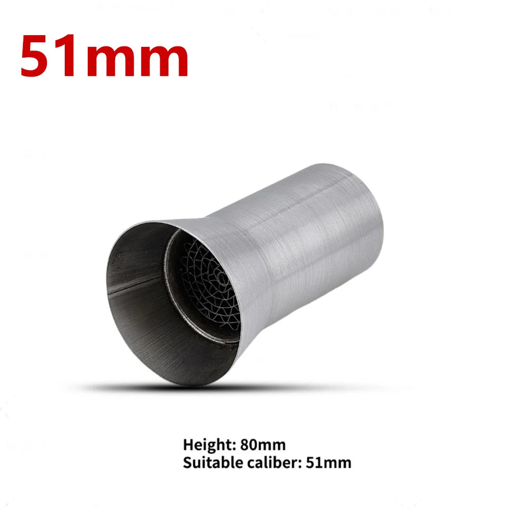 DB Killer silencieux 51/60 mm — Réducteur de bruit échappement universel
