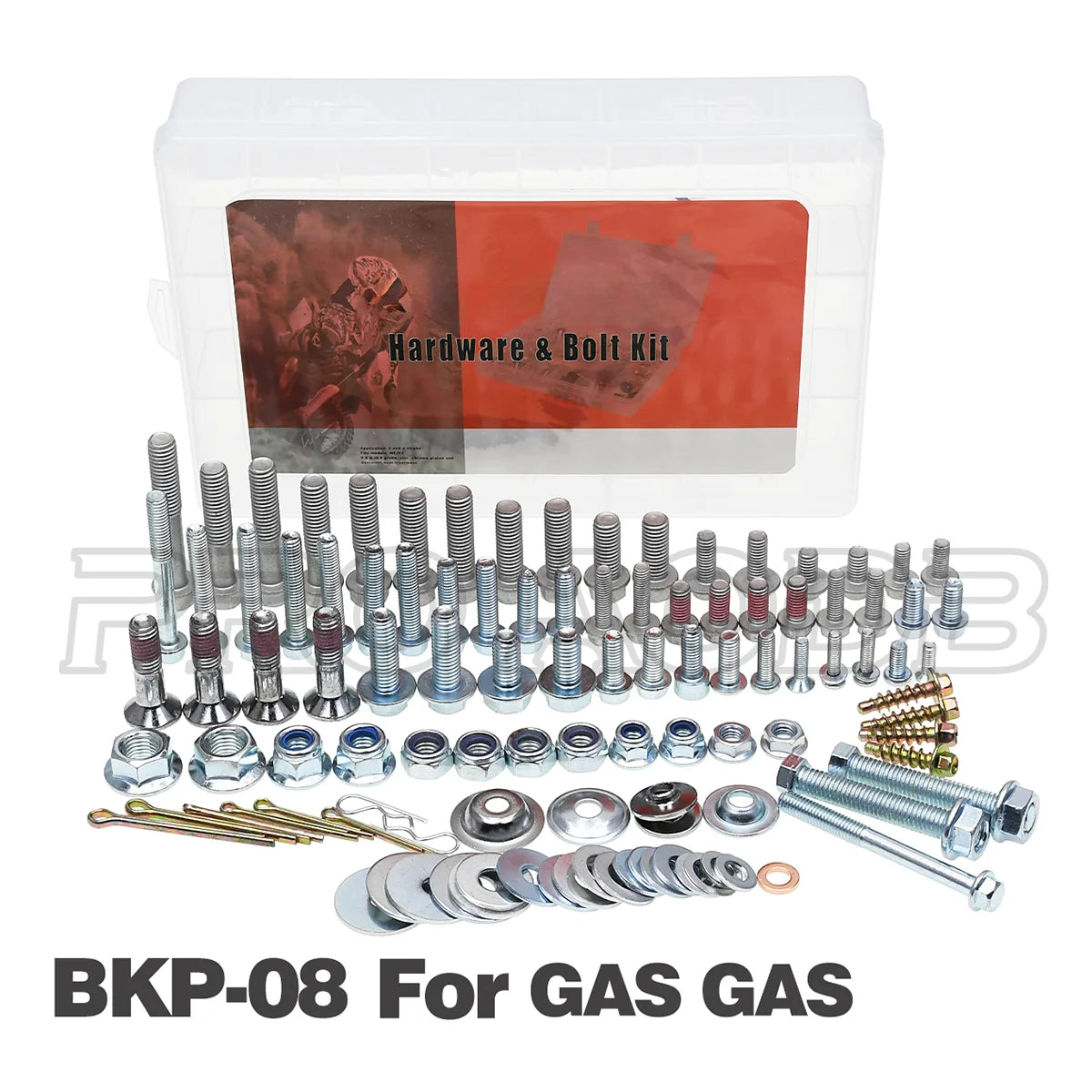 Kit visserie carénage plastiques — Kawasaki KX KLX KXF 80-450 2003-2025