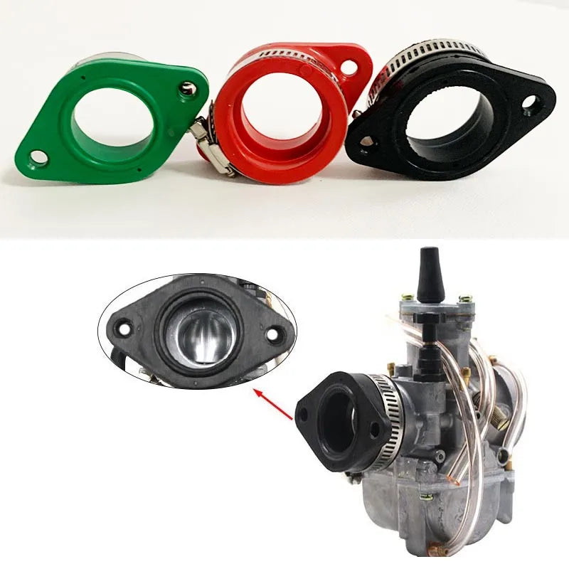 Pipe d'admission pour carburateur PWK 21 24 26 28 30 32 34 PE28 CVK PZ pour Dirt Bike ATV Scooter