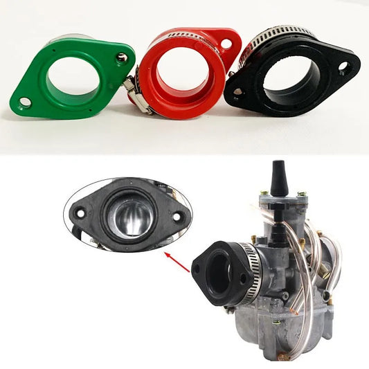 Pipe d'admission pour carburateur PWK 21 24 26 28 30 32 34 PE28 CVK PZ pour Dirt Bike ATV Scooter