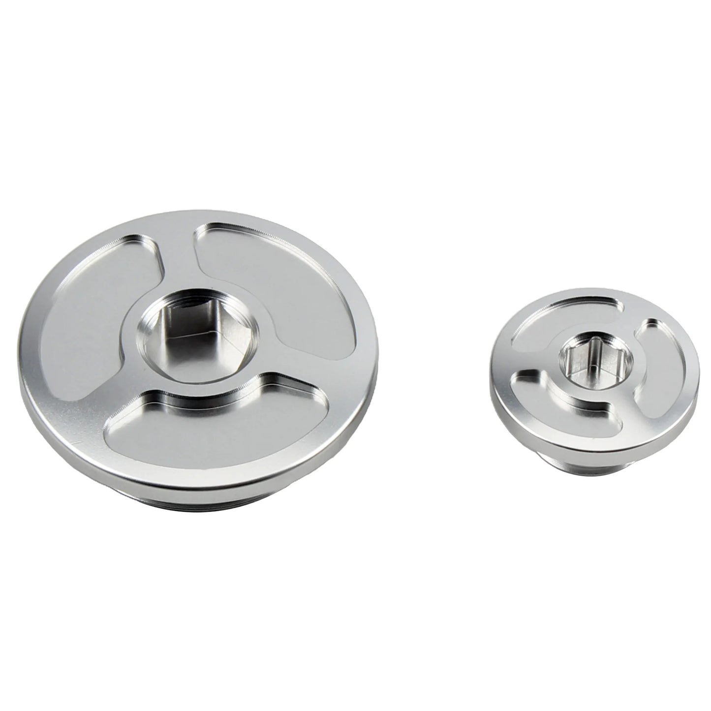 Bouchon carter moteur CNC aluminium — Honda XR CRF 150-650