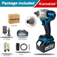 Kamolee 520 N.M Torque DTW285 Brushless Electric Impact Wrench 1/2 In Lithium-Ion Battery Apply to 18V 21V Battery