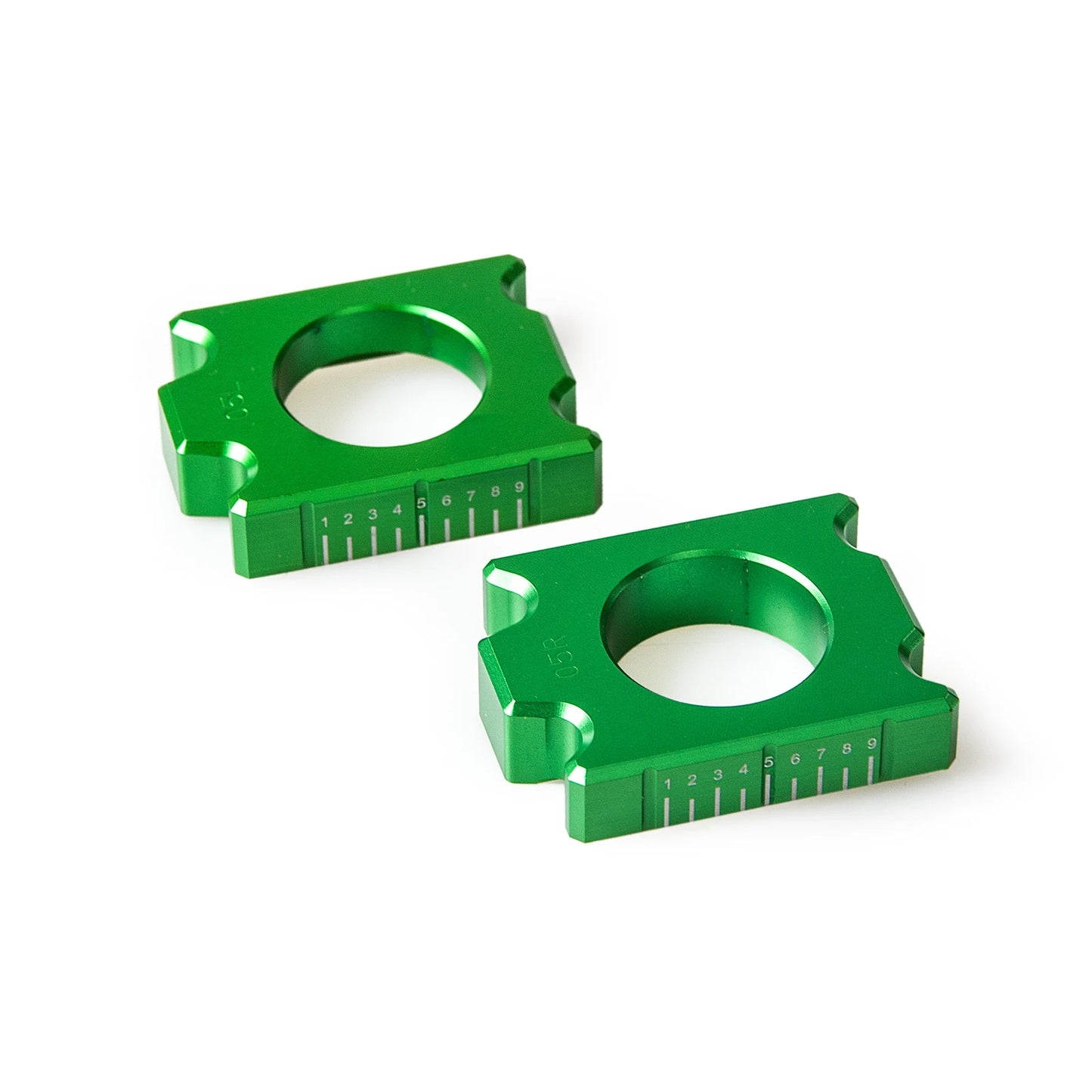 Blocs d'axe de roue arrière réglage chaîne — Kawasaki KX125 KX250 KXF250 KXF450 KLX450R