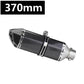 Universal 51MM Motorcycle Stainless steel Exhaust Pipe 570mm for ninja400 R3 Z900 S1000RR pcx160 duke390 R1 MT-07 slip-on