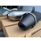 Real Picture For CRF230 CRF230F CRF150F Motorcross Exhaust Full Systems Motorcycle Muffler Slip on Escape Moto Front Pipe