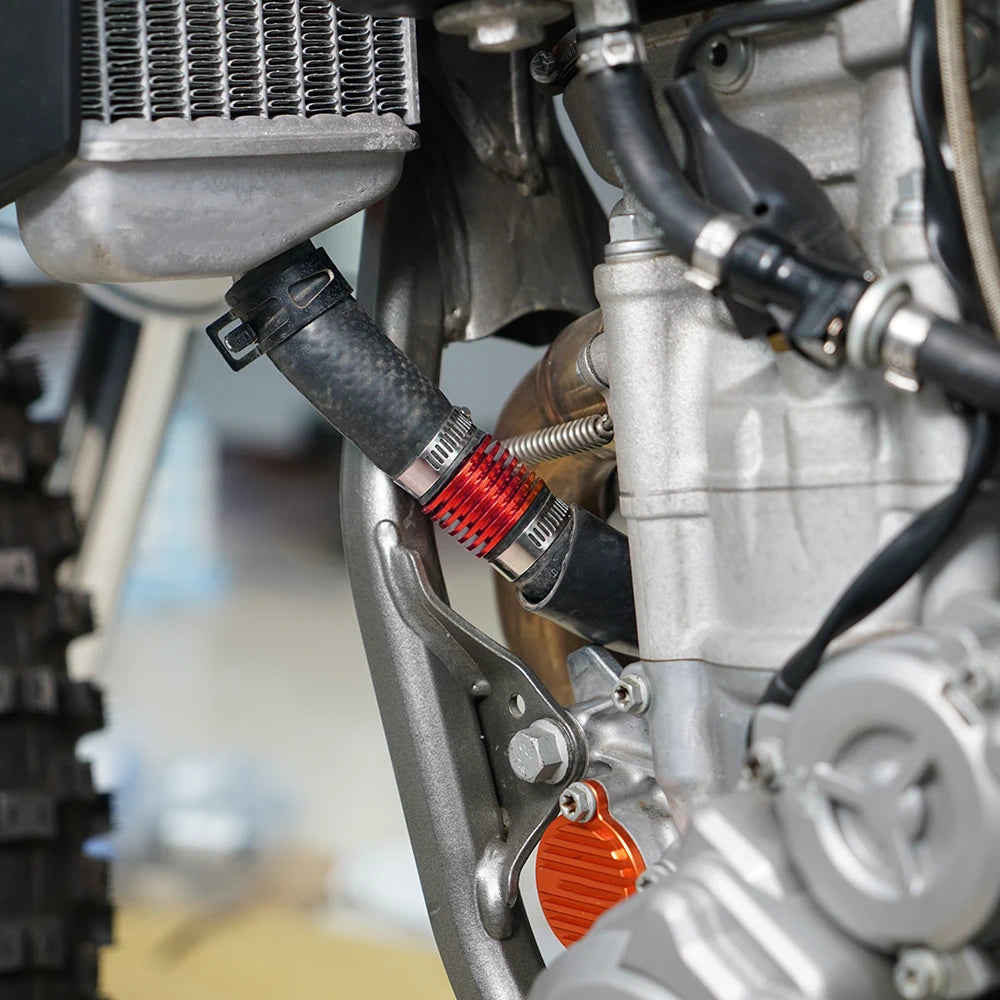 Refroidisseur d'huile en ligne universel — Honda CR CRF / KTM EXC / Yamaha Beta