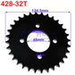 Kit pignon + couronne 428 — ATV Quad Pit Bike Moto 25T à 48T