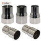 Size range 51mm to 89mm Universal Stainless Steel Straight Adapter Reducer Car Motorcycle Exhaust Muffler Pipeline Welded Pipe