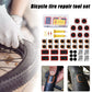 Bike Tire Repair Kit Convenient To Carry With Portable Storage Box Suitable For Motorcycle Bycicle Inner Tube Puncture Patch Kit