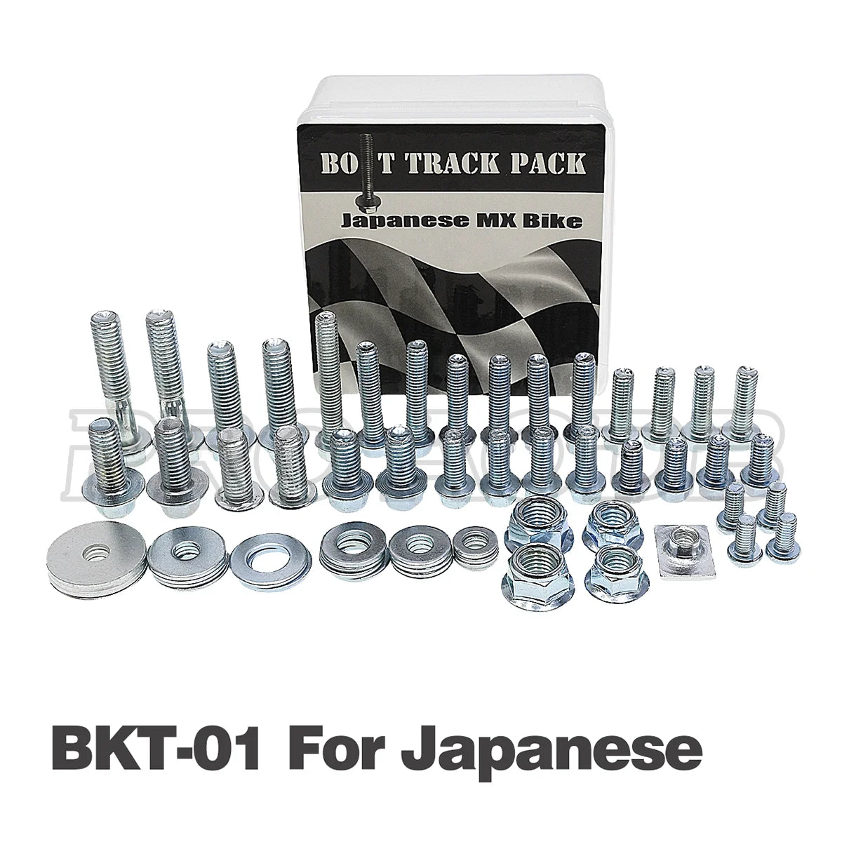Kit visserie carénage plastiques — Kawasaki KX KLX KXF 80-450 2003-2025