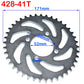 Kit pignon + couronne 428 — ATV Quad Pit Bike Moto 25T à 48T