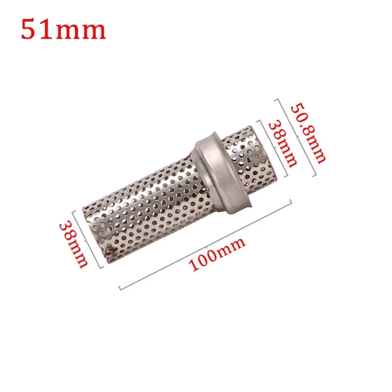 DB Killer silencieux 51/60 mm — Réducteur de bruit échappement universel