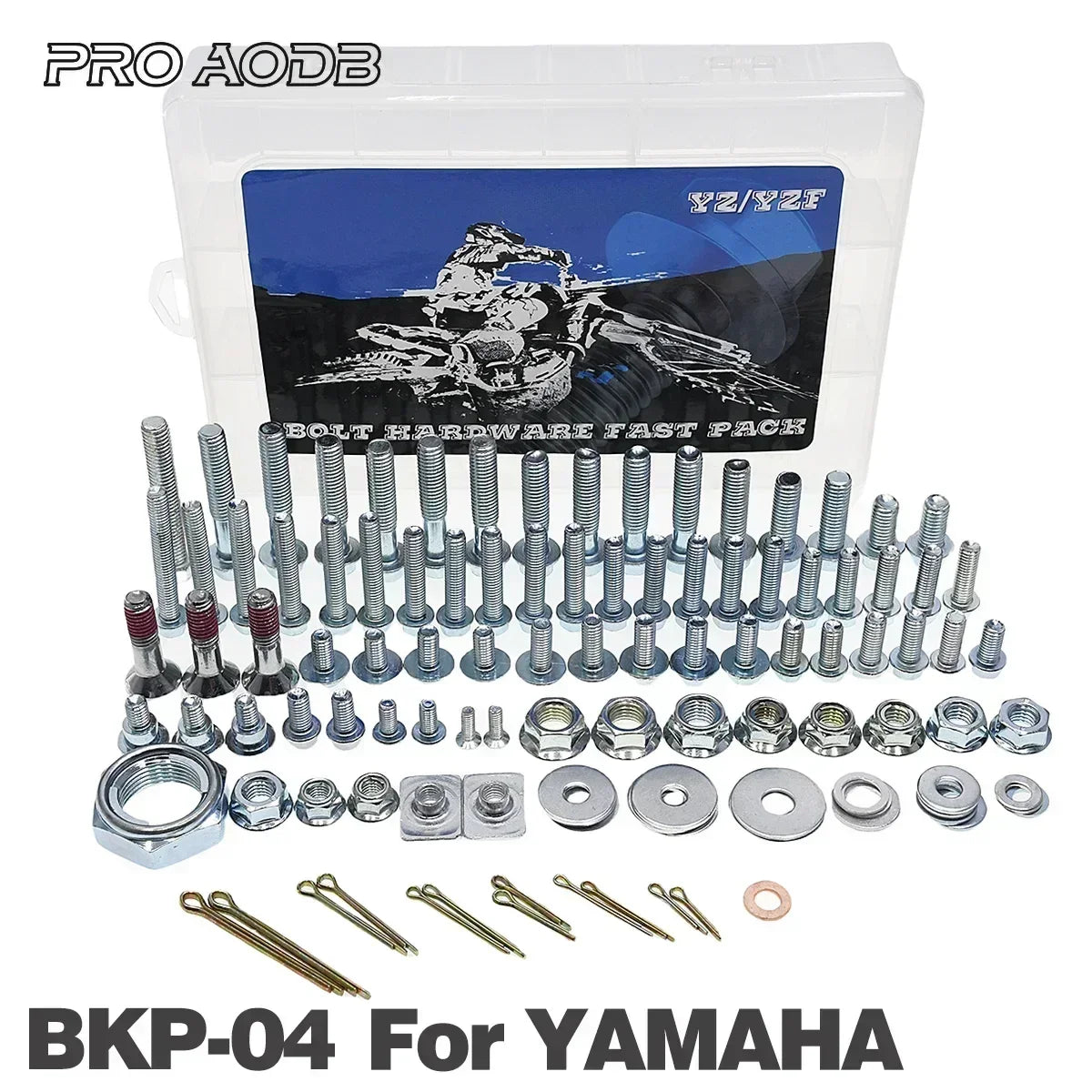 Kit visserie carénage plastiques — Kawasaki KX KLX KXF 80-450 2003-2025