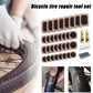 Bike Tire Repair Kit Convenient To Carry With Portable Storage Box Suitable For Motorcycle Bycicle Inner Tube Puncture Patch Kit