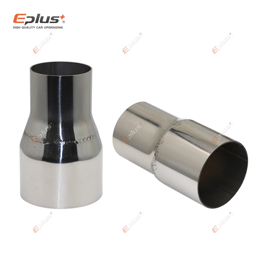 Size range 51mm to 89mm Universal Stainless Steel Straight Adapter Reducer Car Motorcycle Exhaust Muffler Pipeline Welded Pipe