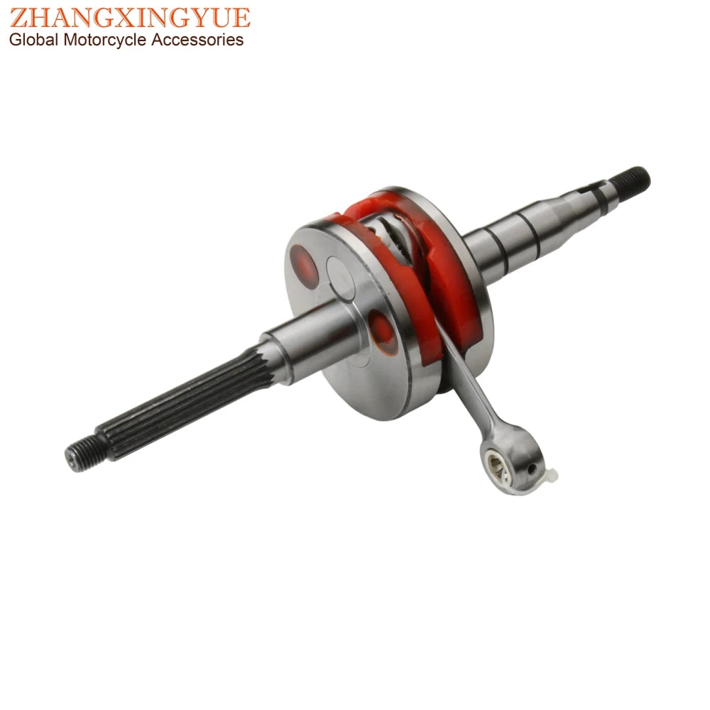 Scooter Racing Crankshaft For MBK 50 Ye Evolis Yh Flipper Ym Fizz Yo Nitro Ovetto MachG 50cc Minarelli 2T Engine 10mm Pin