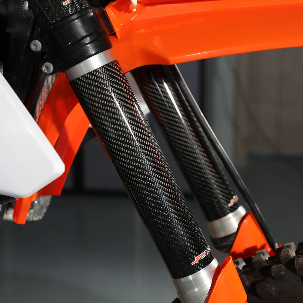 Protection fourche carbone — KTM EXC SX SXF XC / Yamaha Honda