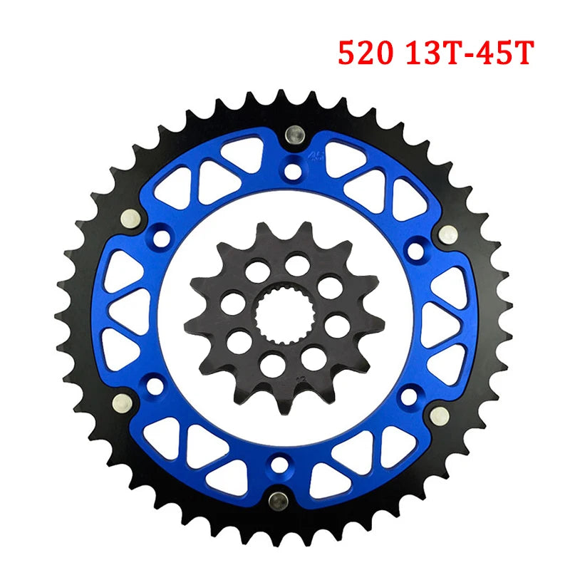 Kit pignon couronne 520 13T — Yamaha WR YZ 125-450