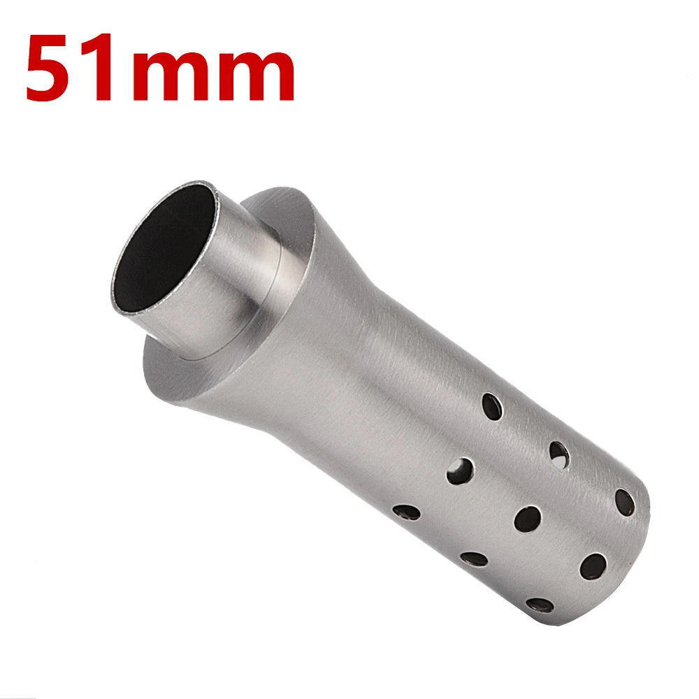 DB Killer silencieux 51/60 mm — Réducteur de bruit échappement universel