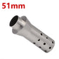 DB Killer silencieux 51/60 mm — Réducteur de bruit échappement universel