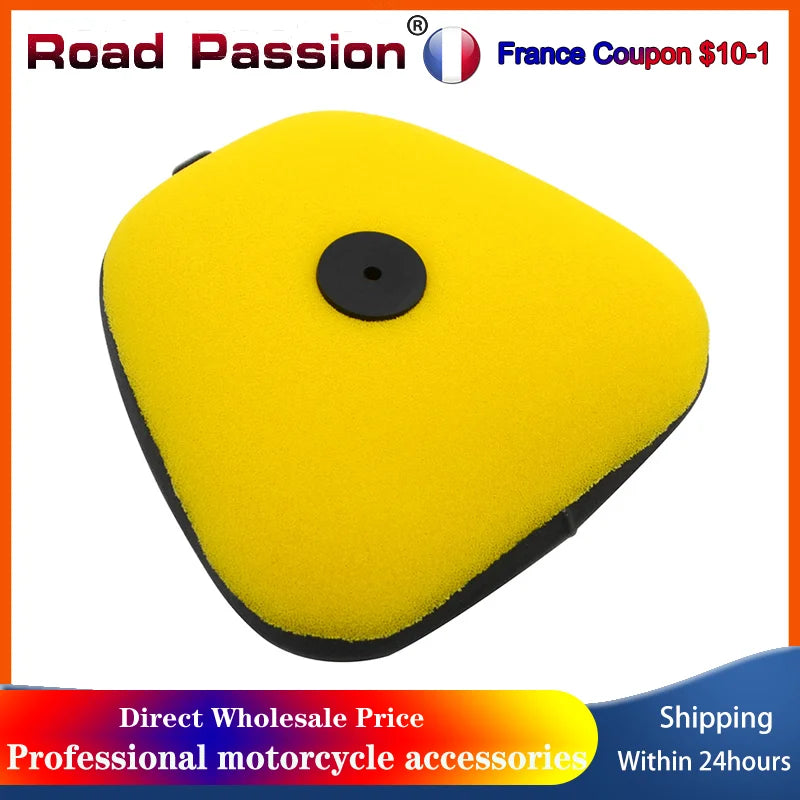 Road Passion Motorcycle Intake Air Filter Cleaner For Yamaha YZ450F YZ250FX YZ250F 2014-2018 WR450F WR250F YZ450FX 1SL-14451-00