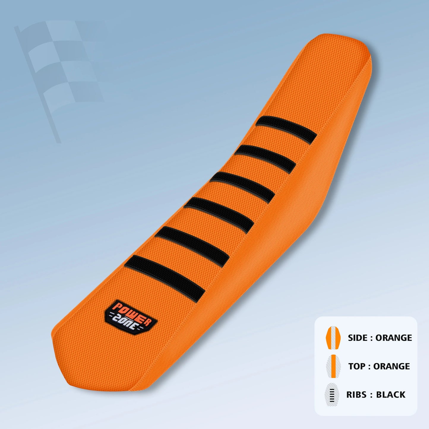 Housse de selle antidérapante universelle — Moto cross & enduro