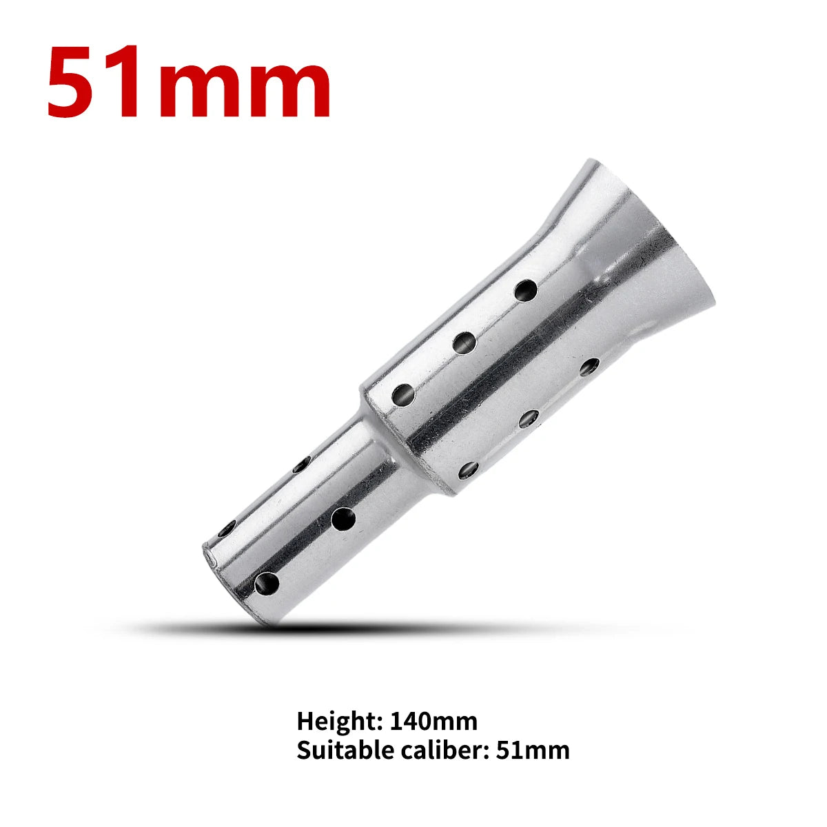 DB Killer silencieux 51/60 mm — Réducteur de bruit échappement universel