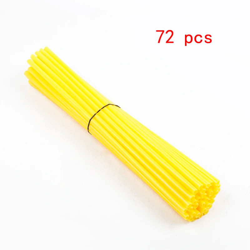 Kit habillage rayons roue 36/72 pcs — Moto cross universel