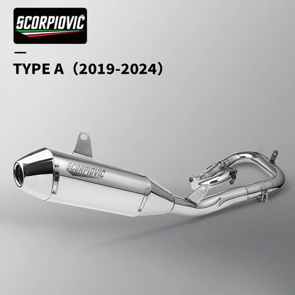 YZ250F YZF250 WR250F XXF 250 Motorcycle Exhaust Muffler Escape Pipe Full Exhaust System 2019-2024