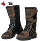 Professional Outdoors Motocross Racing Long Boots  Anti Slip Breathable Motos Shoes Men's Motorcycle Protective Boots